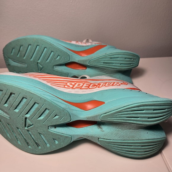 Men's Salomon Teal and White Athletic Shoes SIZE 6 - Picture 4 of 7